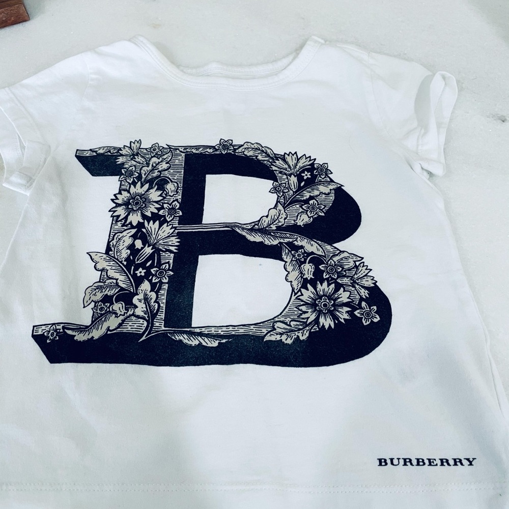 Burberry shirt for little girls